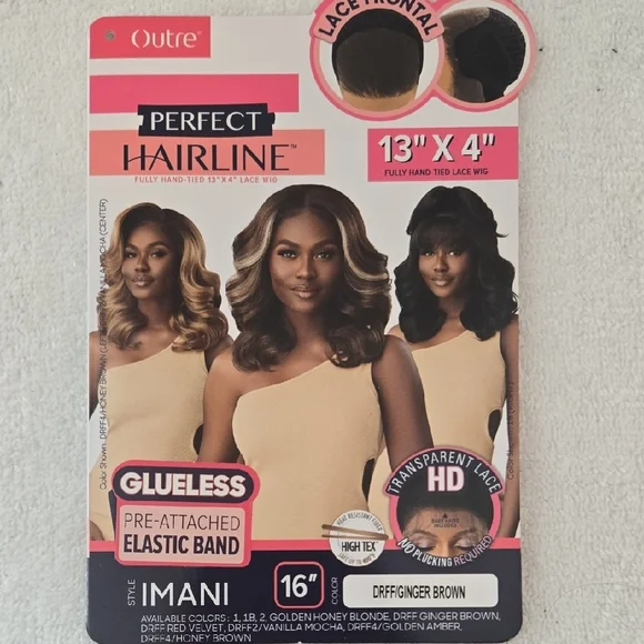 Perfect Hairline Imani Wig - Brown - Picture 8 of 8